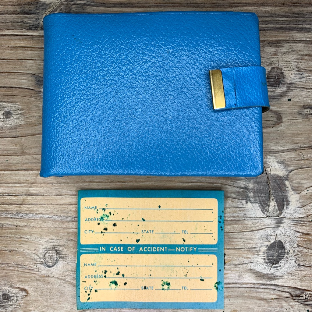 Vintage Leather Bifold Wallet